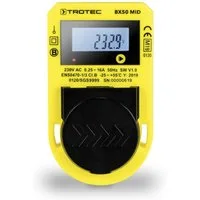 TROTEC Stromverbrauchszähler BX50 MID Strommessgerät MID-Konformität, bidirektional messend