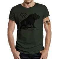 LOBO NEGRO® T-Shirt für den Jäger: Hunting Club Wildsau