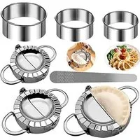 FELIXLEO Ravioliform Edelstahl Ravioli Former Set Knödel Maker, (7-tlg)