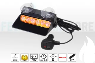 Whelen ION LED Scheibenblitzer "e" geprüft in gelb