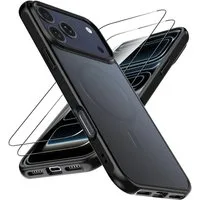 SmartUP Handyhülle + 2X Schutzglas für iPhone 17 Pro Max MagSafe Tasche Case Bumper 9H 6,9 Zoll, kompletter Rundumschutz