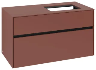 Villeroy & Boch Waschtischunterschrank Collaro C111B0 1000x548x500mm m. Bel. 2 Ausz. Waschtisch re W C111B0AH