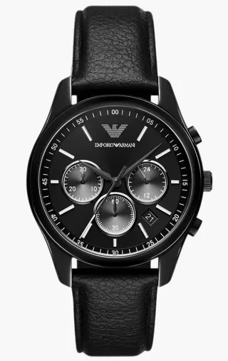Emporio Armani Antonio Herren Schwarz Uhr AR11583