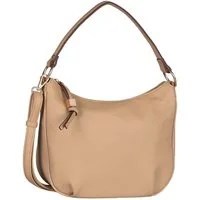 Gabor Schultertasche Rosina, lässiger Look mit softem Material und markantem Metalldetail am Zipper