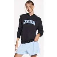 Skechers Kapuzensweatshirt Women's Hoodie aus Baumwolle und Polyester, für Erwachsene
