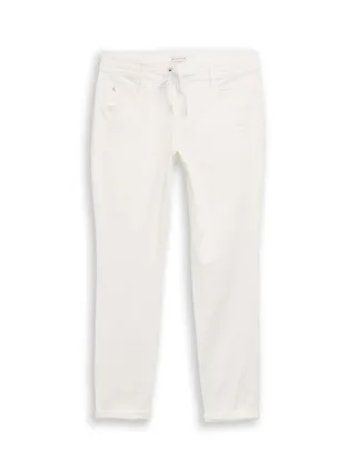 Tom Tailor - Tapered Relaxed Hose off white - Gr. - 28
