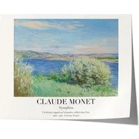 JUSTGOODMOOD Poster Premium ® Claude Monet Poster · Nymphéas 1918–1926 · Seerosen-Serie, (1 St), verschiedene Größen wählbar