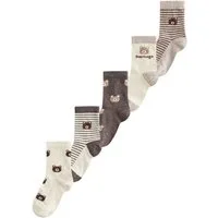 Next Kurzsocken Socken mit hohem Baumwollanteil, 5er-Pack (5-Paar)