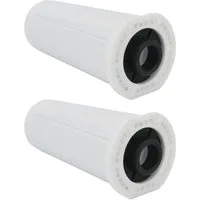Trade-Shop Wasserfilter 2x passend für Sage BES810BKSUK ersetzt BES008, SES008WHT0NEU1, Zubehör für Kaffeemaschinen, Espressomaschinen, Kaffeevollautomaten, inkl. Dichtung (schwarz), reduziert zuverlässig den Kalkgehalt