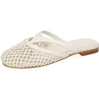 Melvin & Hamilton Alivia 5 Leder-Pantoletten für Damen Pantolette Flache Absätze, Echtes Leder