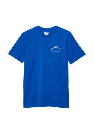 s.Oliver - T-Shirt blau - Gr. - 176