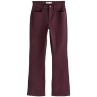 Next Bootcut-Jeans Bootcut Stretchjeans, mittelhoher Bund, Kurzgröße (1-tlg)
