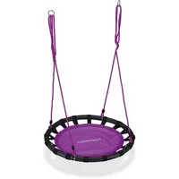 relaxdays Nestschaukel 80cm, lila