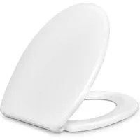 Woltu WC-Sitz (1-St), mit Absenkautomatik Duroplast Softclose Antibakterielle