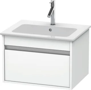 Duravit Ketho Waschtischunterbau wandhängend Weiß Matt 600x475x410 mm - KT641801818 KT641801818