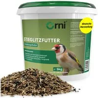 Orni Stieglitz Super - Schmackhaftes ganzjähriges Wildvogelfutter, Hauptfutter für: Wildvogel