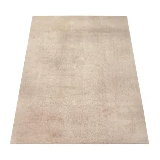 Paco Home Kurzflorteppich, Beige, Textil, Rechteckig, 300x400 cm, strapazierfähig, für Fußbodenheizung geeignet, Teppiche & Böden, Teppiche