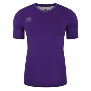 Umbro - "Elite" Base Layer Oberteil V-Ausschnitt für Herren/Damen Unisex (Leuchtend Lila)