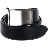 bugatti Synthetikgürtel Domed Leatherbelt With Automatic Buckle aus echtem Leder