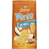 Brandt Brot, Brandt Minis Kokos Zwieback mit Kokosraspeln Packung 120g