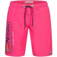 Geographical Norway Badeshorts Herren Bade Hose Bade Shorts Schwimm Shorts Sommer Lang Bermuda Beach