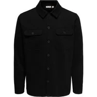 ONLY & SONS Langarmhemd ONSNEWKOBE OVERSHIRT SWEAT OTL