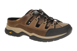 camel active 57BTA09-302300 BUD TWO Herren Pantoletten Braun Nubukleder Gummi...