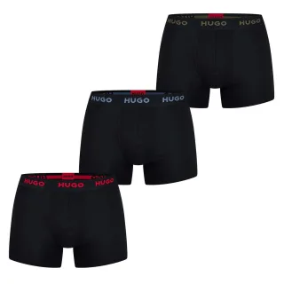 Hugo - Retropants für Herren (3er-Pack) (Schwarz/Rot/Blau)