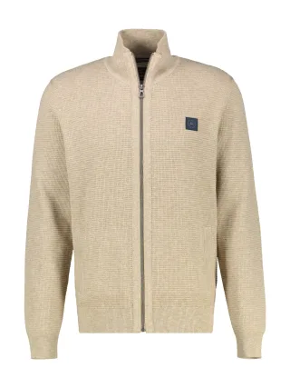 LERROS - JACKE FULLZIP GRAVEL BEIGE MELANGE - Gr. - XXXL