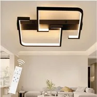 ZMH LED Deckenleuchte Rechteckige Deckenlampe 30*25*4.5cm Modern für Schlafzimmer Flur, Hochwertige Lampenperlen, LED fest integriert, 3000-6500k, LED fest integriert