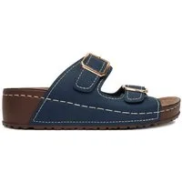 Go Soft Go Soft Damen Flip-Flops Marine Badepantolette