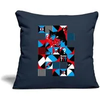 Spreadshirt Kissenbezug Die Drei Fragezeichen Abstraktes Katzen Design Kissenbezug 45x45 cm