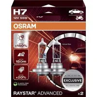 Osram KFZ-Ersatzleuchte Osram Scheinwerferlampe H7 Raystar Advanced 2.0 2