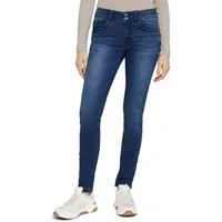 TOM TAILOR Skinny-fit-Jeans Alexa Skinny mit Doppelknopf-Verschluss