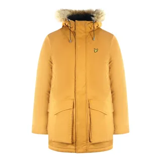 Lyle & Scott Winter Weight Microfleece Jacke Karamell