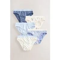Next Slip 5er-Pack Bikinihosen mit Struktur (5-St)