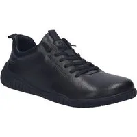Josef Seibel Sneaker Wallace 04 (Glattleder) schwarz Herren Barfußschuh
