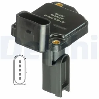 Delphi Luftmassenmesser Audi A4 A6 Allroad AF10149-11B1