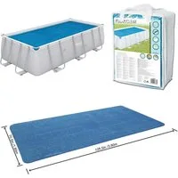 Bestway Pool-Abdeckplane Bestway 58240 - PE-Solarabdeckplane 380 x 180 cm, blau, eckig
