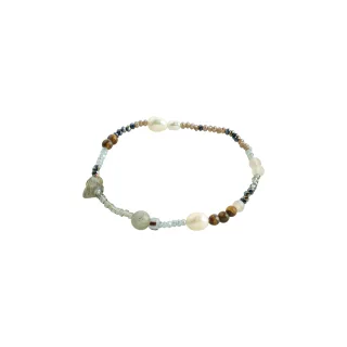 pilgrim - Armband - Indiana grau/braun - Gr. - OS