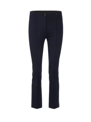 Marc Cain Essentials - 7/8 Hose aus feinem Jersey midnight blue - Gr. - 44