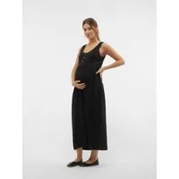 Mamalicious Trägerkleid MLEVI LIA SL JRS ANKLE DRESS 2F NOOS Sommerkleid