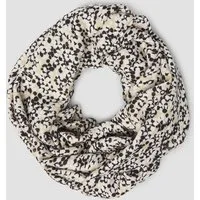 s.Oliver Loop Snood, Gemusterter Loop-Schal aus Viskose