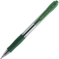 PILOT Kugelschreiber Super Grip M, Strichstärke 0,4 mm, mit Druckmechanik