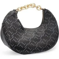 LASCANA Umhängetasche, Henkeltasche, Hobo Bag, Umhängetasche mit Kettendetail VEGAN