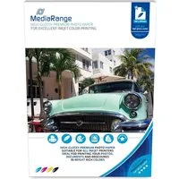 Mediarange Fotopapier 50 Mediarange Blatt Fotopapier DIN A4 high glossy einseitig 180 g/m²