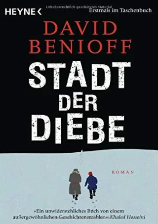 Stadt der Diebe: Roman [Taschenbuch] [2010] Benioff David Mössner Ursula-Maria