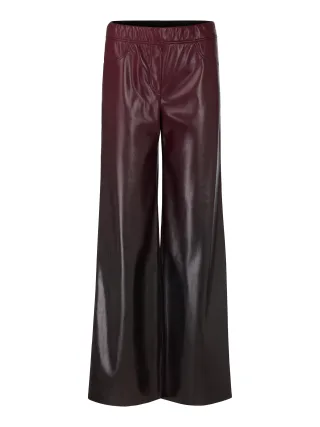 Marc Cain Collections - Hose WELKOM im Wide Fit bright maroon - Gr. - 42