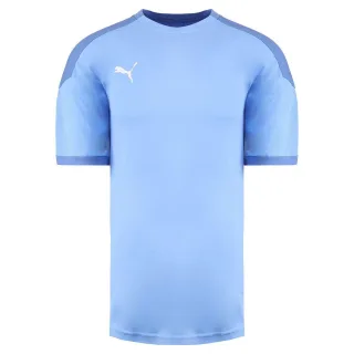 Puma Drycell Teamfinal 21 Hülsenmänner Hellblue Training Jersey T-Shirt 656481 18