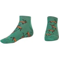 AbgeStrumpft Sneakersocken AbgeStrumpft Hirsch Sneaker (1 Paar, 1-Paar, 1 Paar) lustiges Design